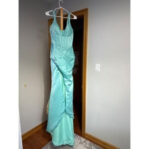 NWOT Aqua Gown‎ Formal Dress Sleeveless Elegant Party Prom Maxi Dress
